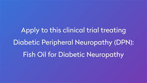 peripheral neuropathy and fish oil.